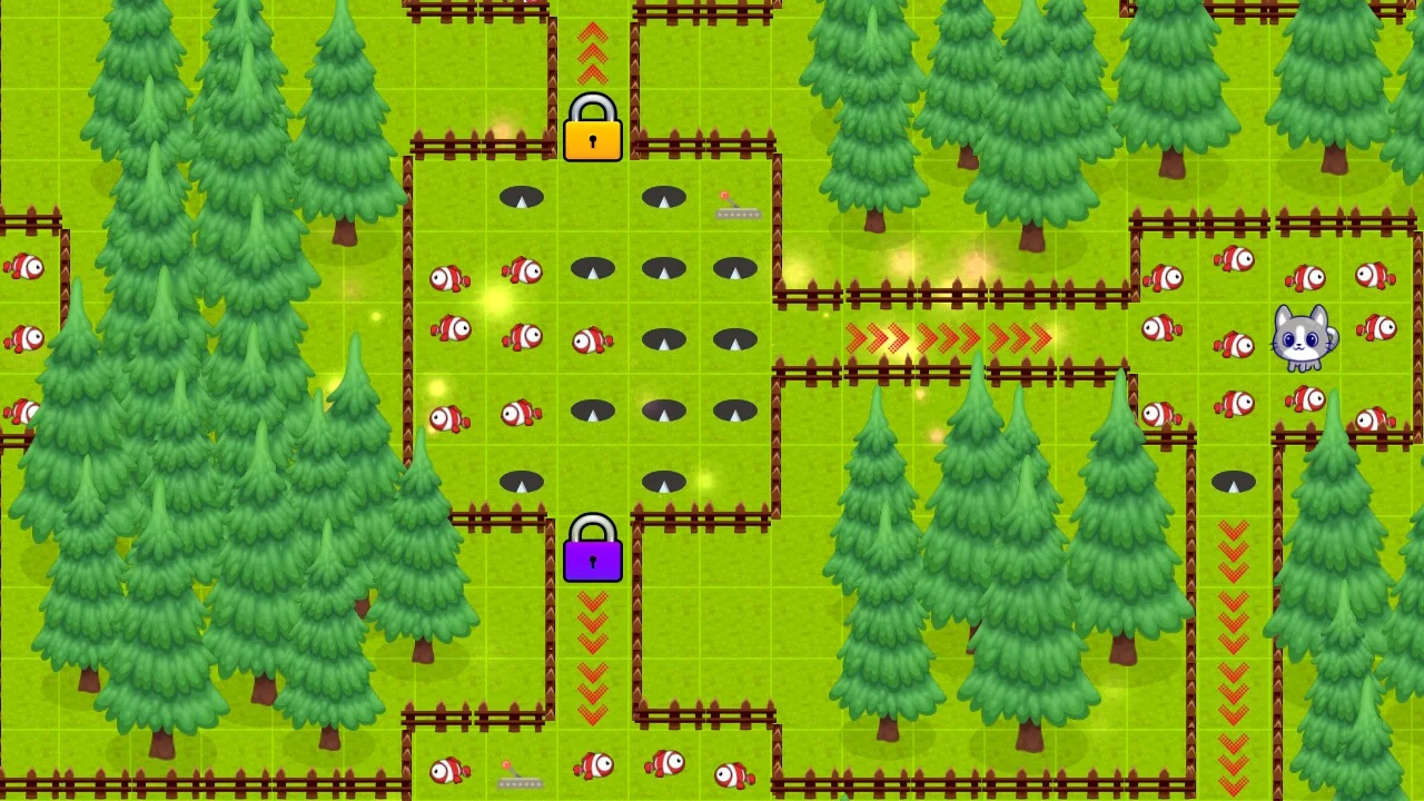 Изображение игры: Cat and fish