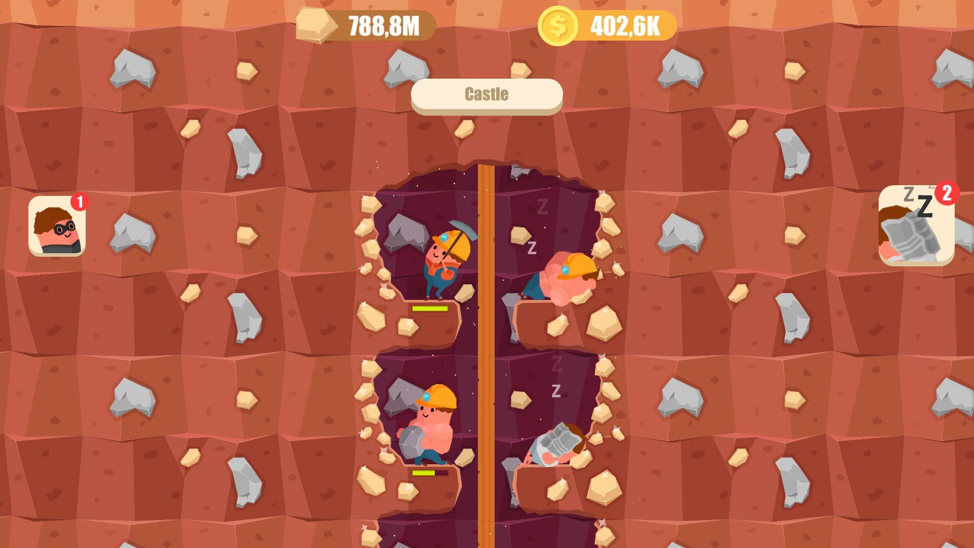Изображение игры: Idle Sand Castle