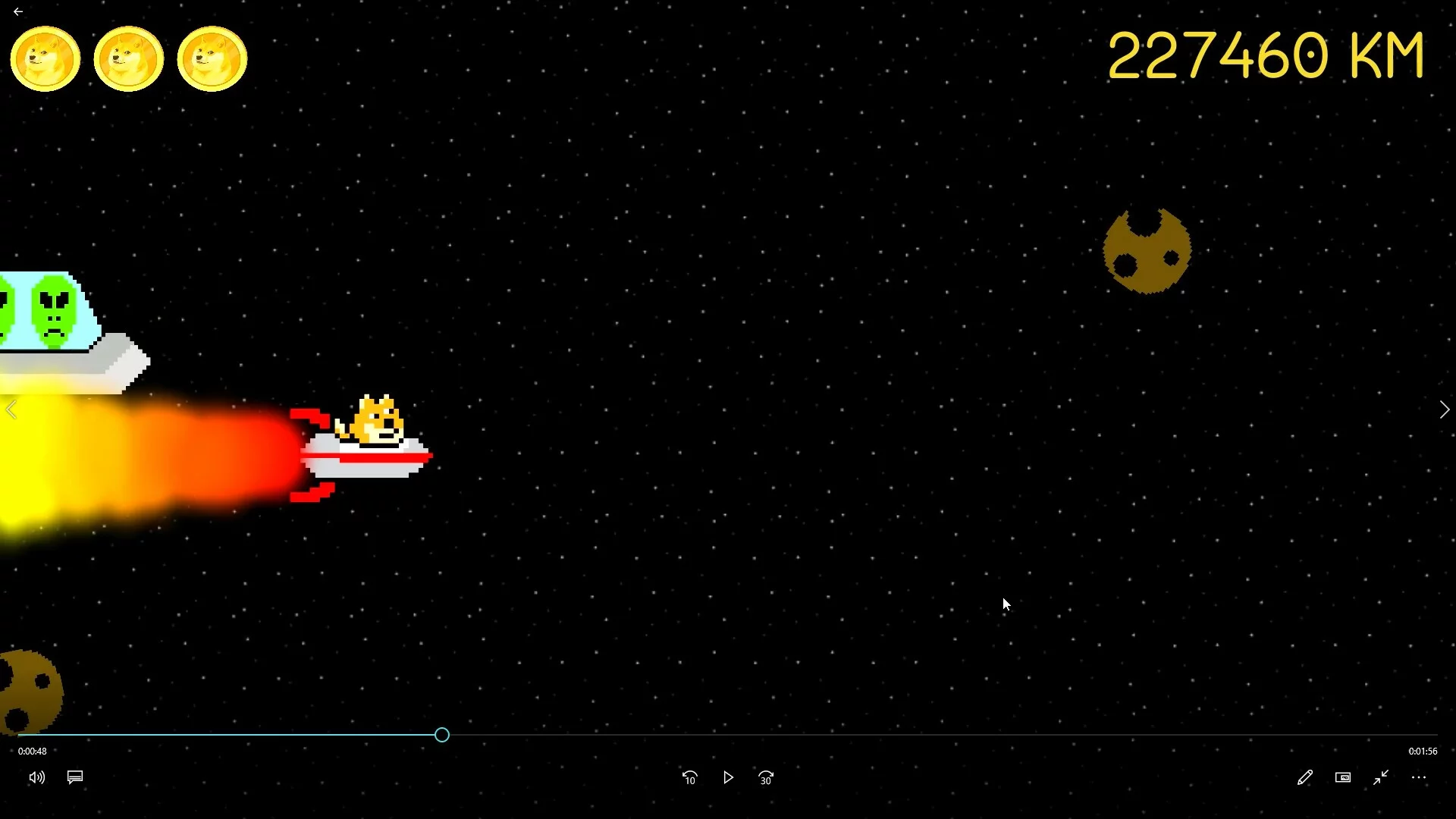 Изображение игры: Doge to the Moon
