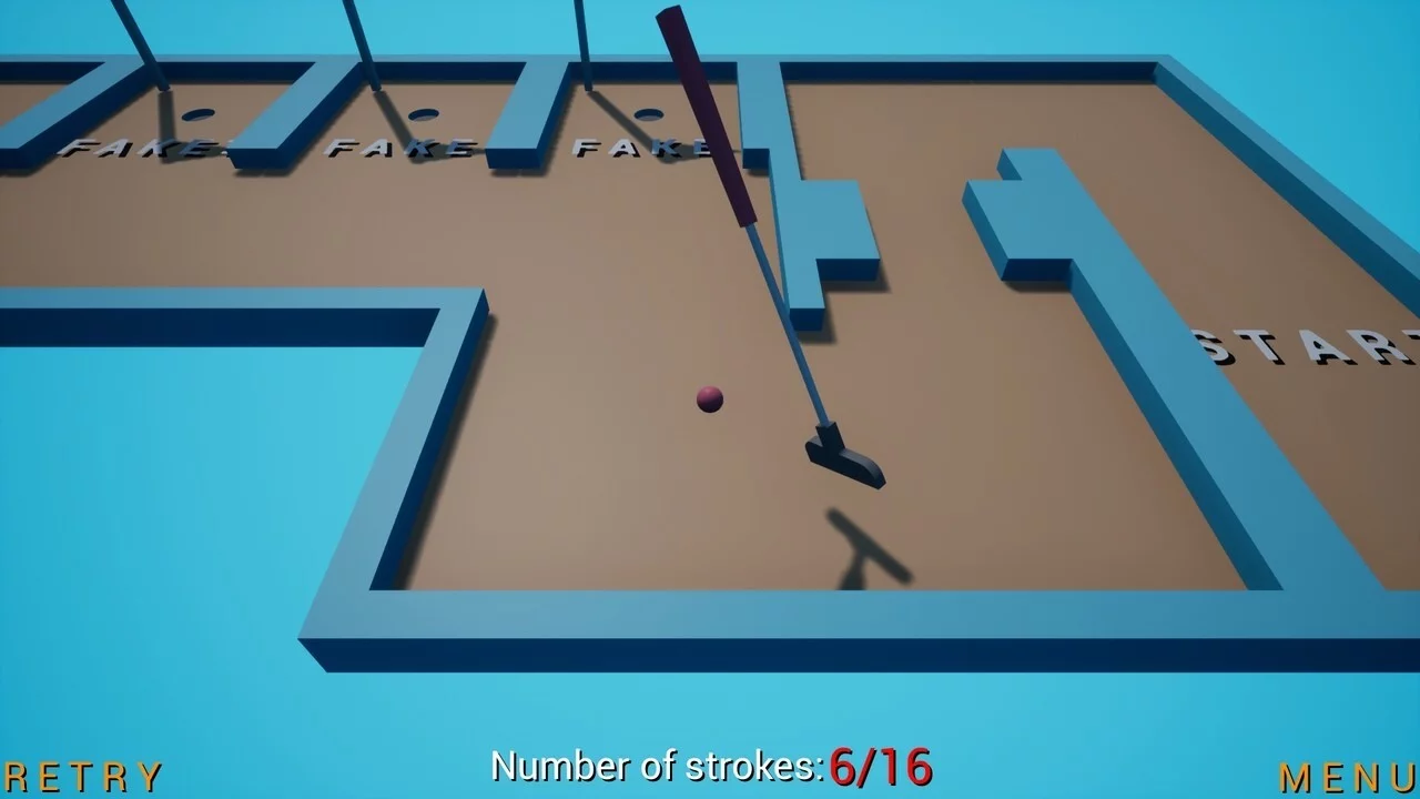 Изображение игры: Mini Mini-Golf