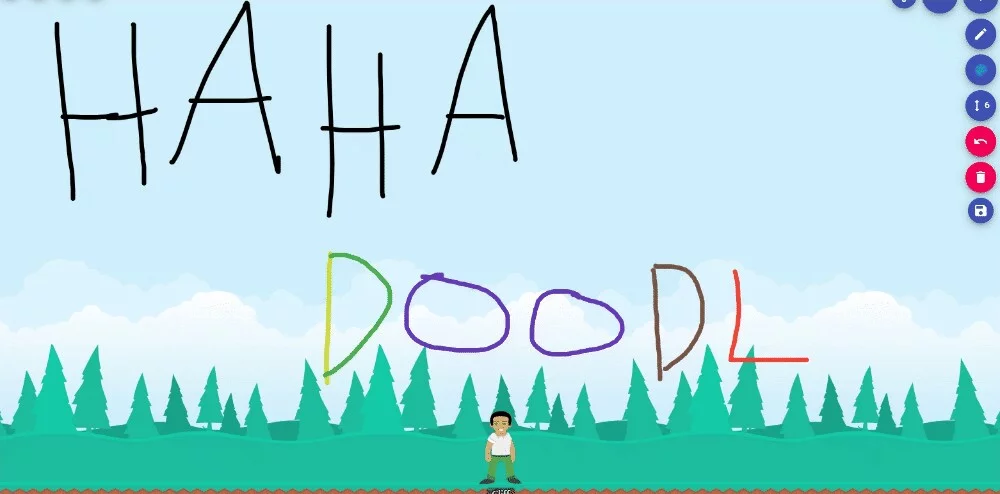 Изображение игры: Haha Doodle