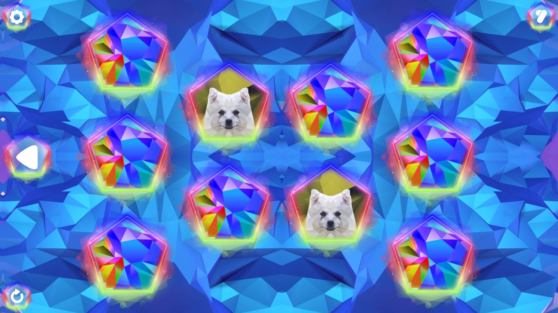 Изображение игры: Poly Memory: Dogs
