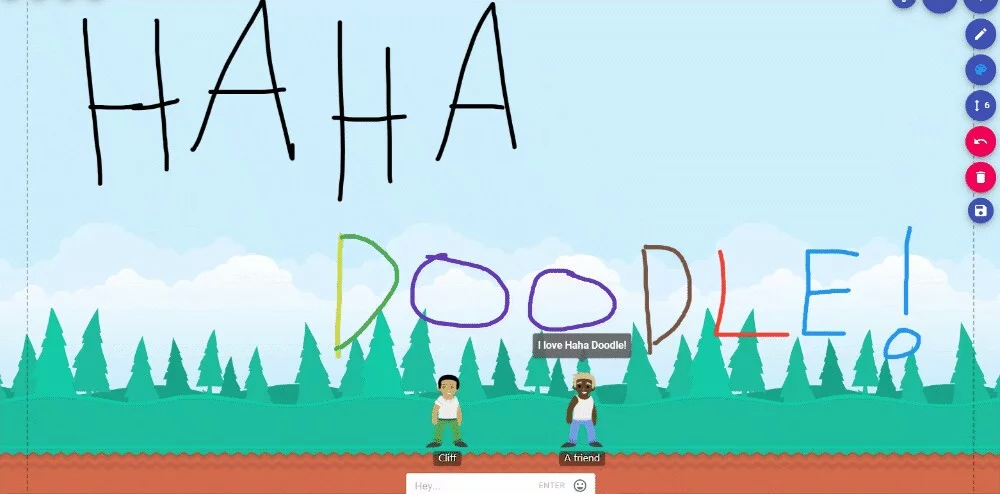 Изображение игры: Haha Doodle