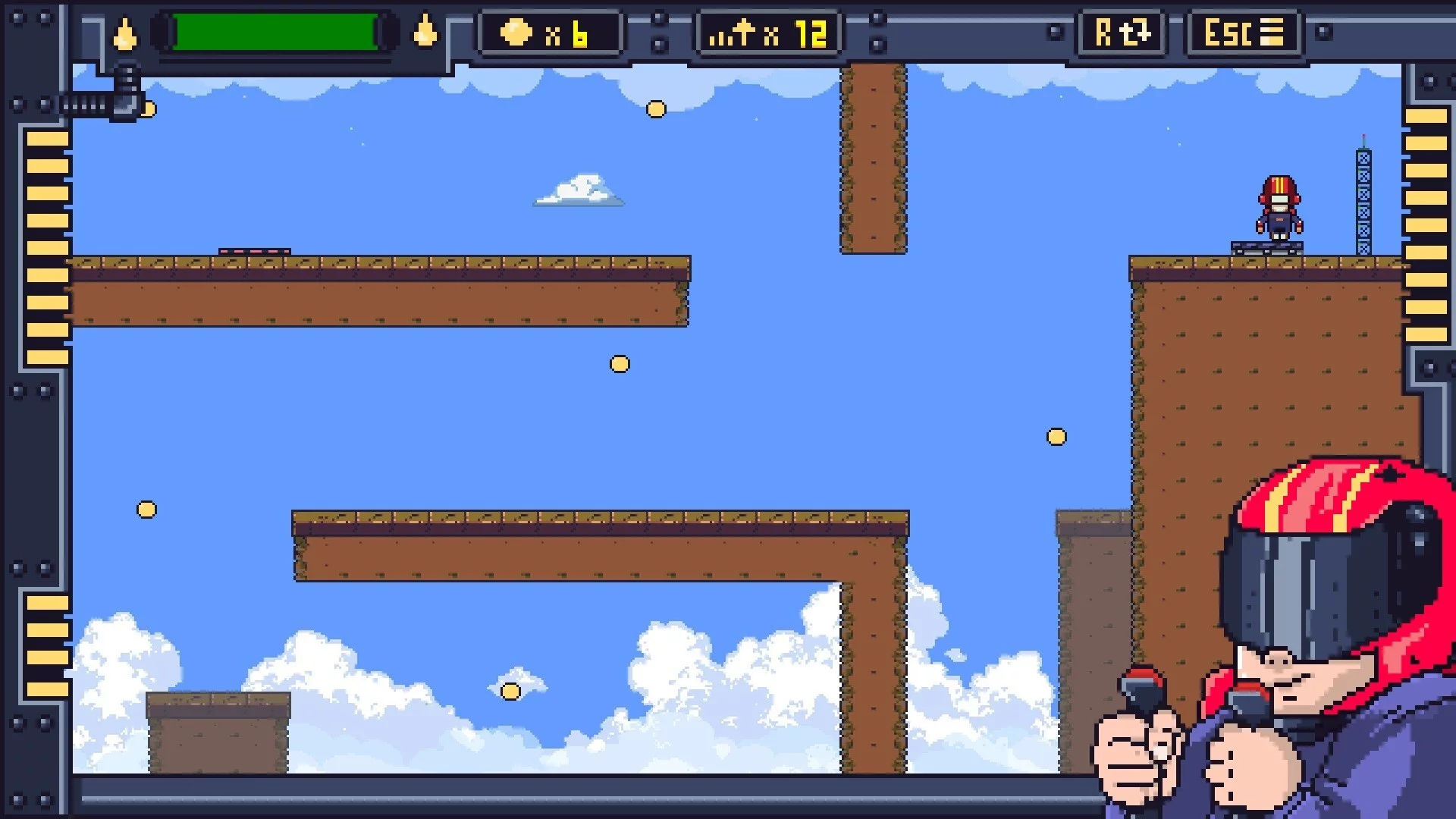 Изображение игры: Jetpackman