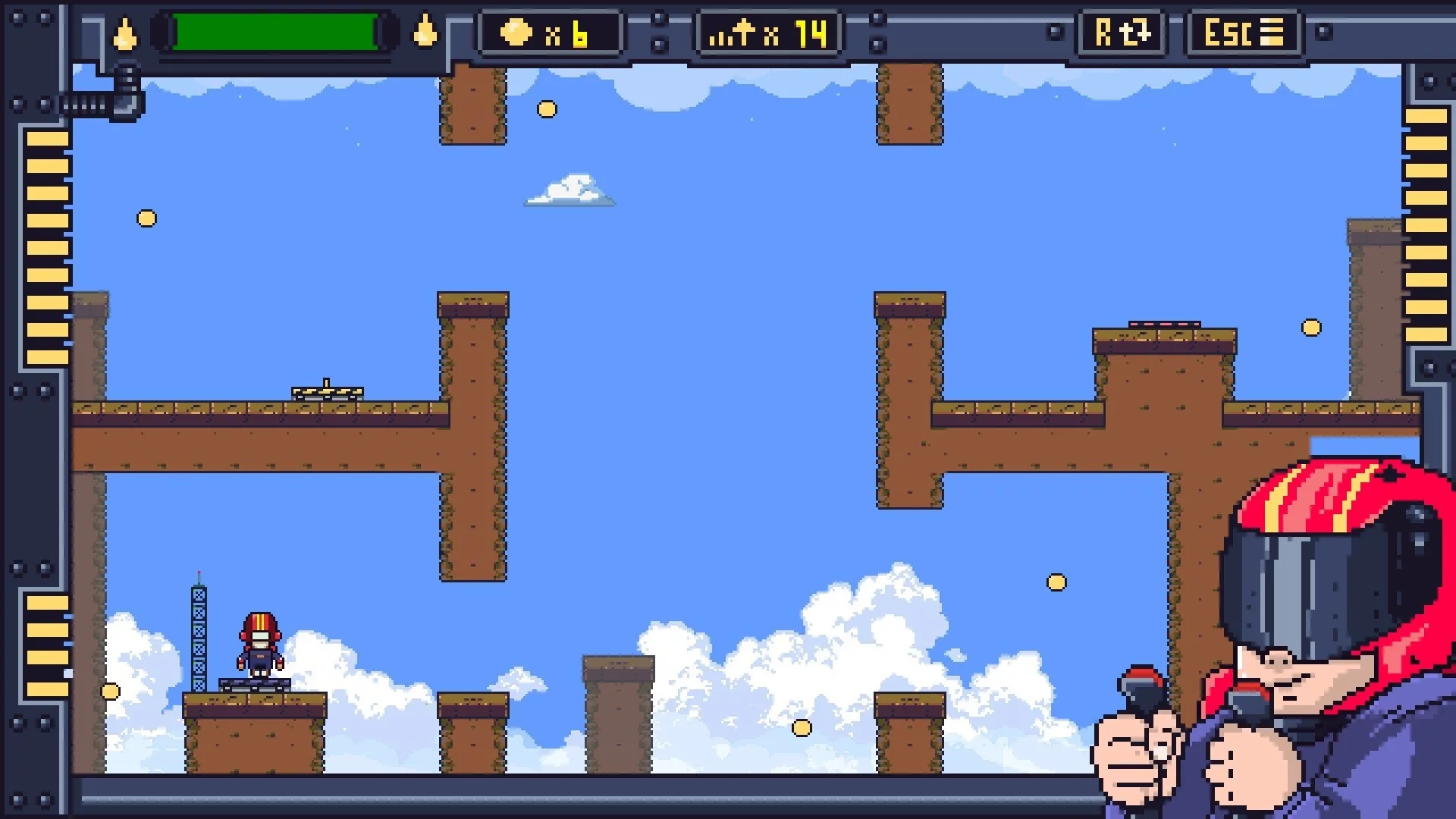 Изображение игры: Jetpackman