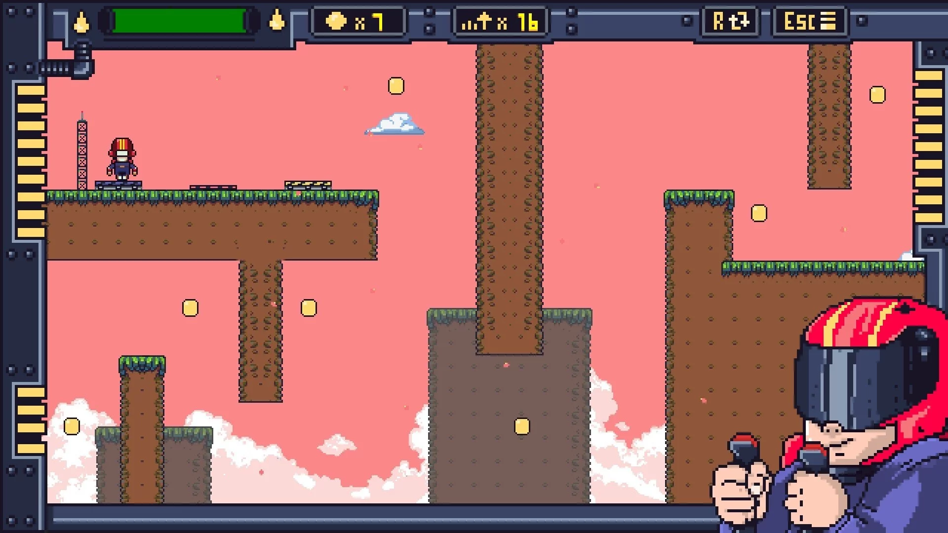 Изображение игры: Jetpackman