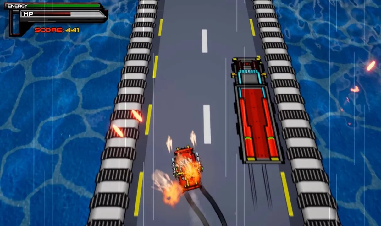 Изображение игры: Hyper Road Carnage