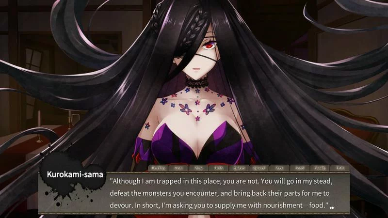 Изображение игры: Kurokami-sama's Feast