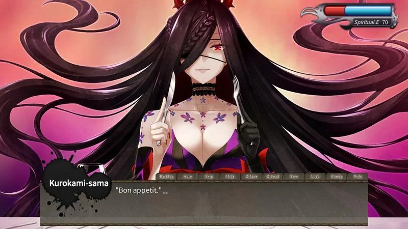 Изображение игры: Kurokami-sama's Feast