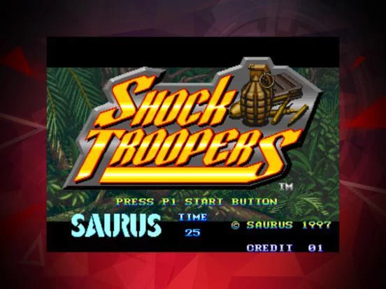 Изображение игры: SHOCK TROOPERS ACA NEOGEO