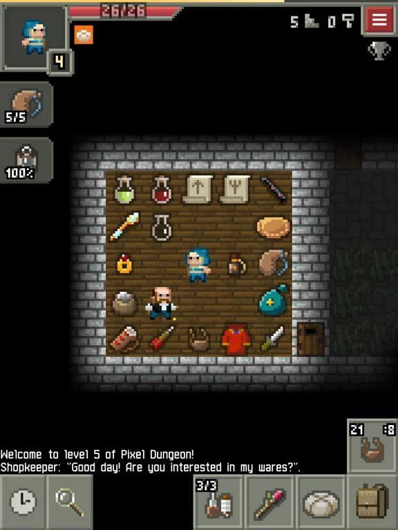 Изображение игры: Yet Another Pixel Dungeon