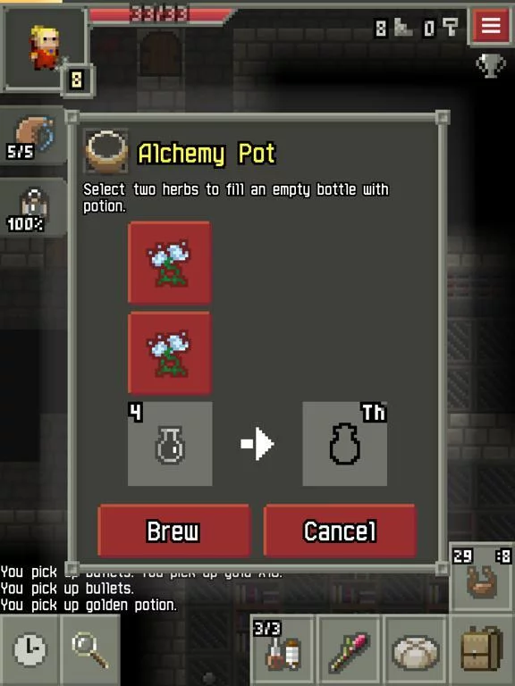 Изображение игры: Yet Another Pixel Dungeon