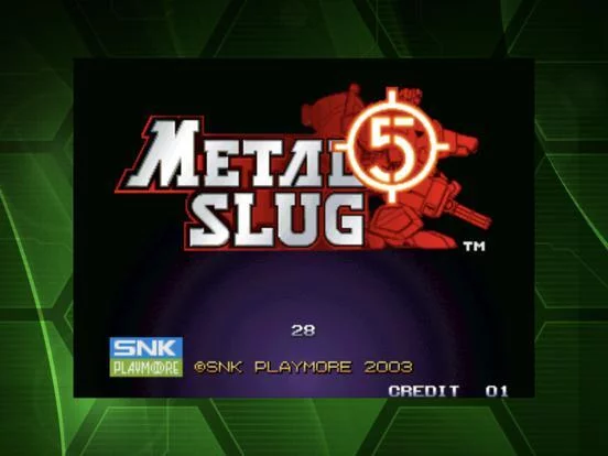 Изображение игры: METAL SLUG 5 ACA NEOGEO