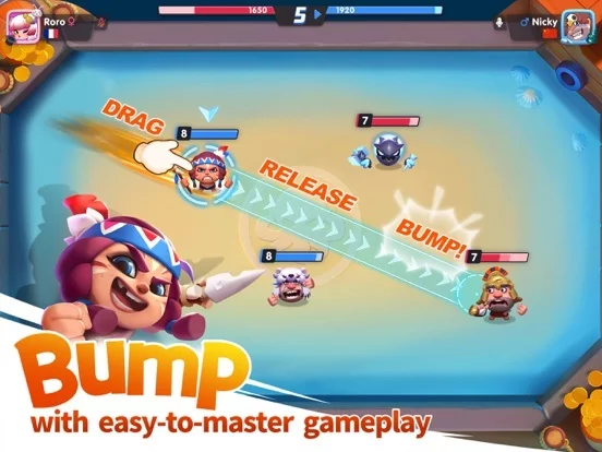 Изображение игры: Hero Bump