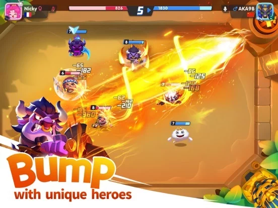 Изображение игры: Hero Bump