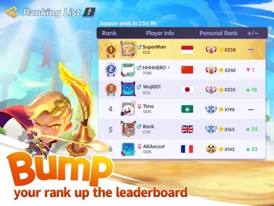Изображение игры: Hero Bump