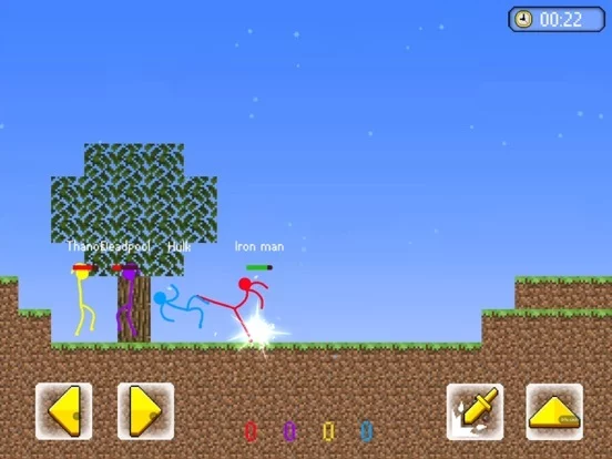 Изображение игры: Stickman Hero Fight Battle War