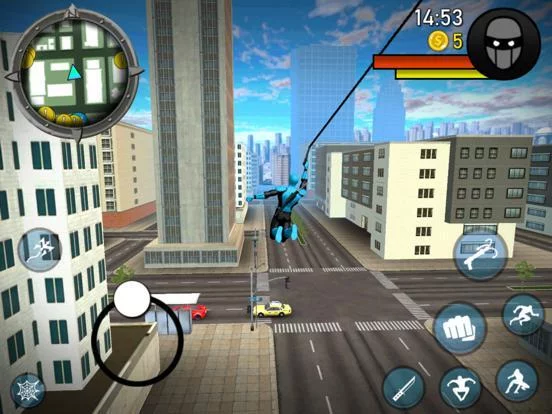 Изображение игры: Blue Ninja: Superhero Game