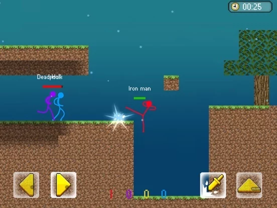 Изображение игры: Stickman Hero Fight Battle War