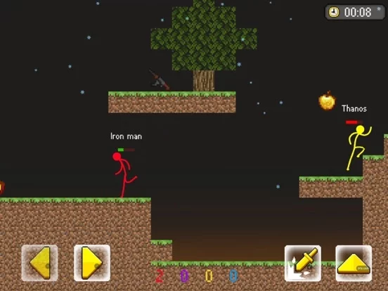 Изображение игры: Stickman Hero Fight Battle War