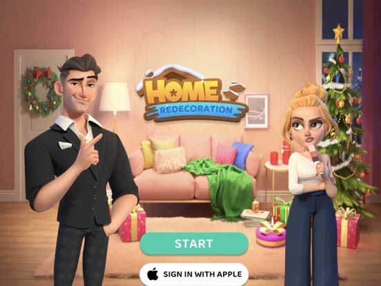 Изображение игры: Home Redecoration: Makeover