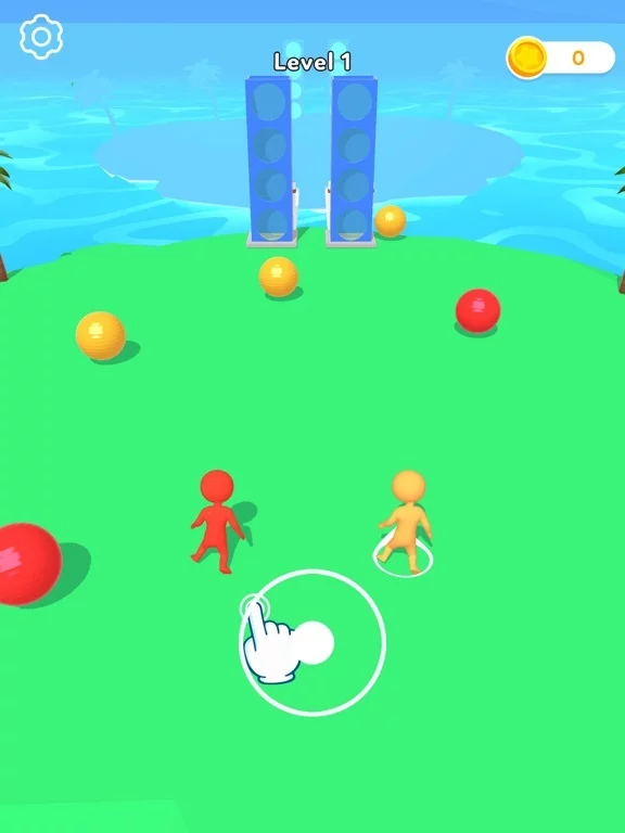 Изображение игры: Hoop Race!