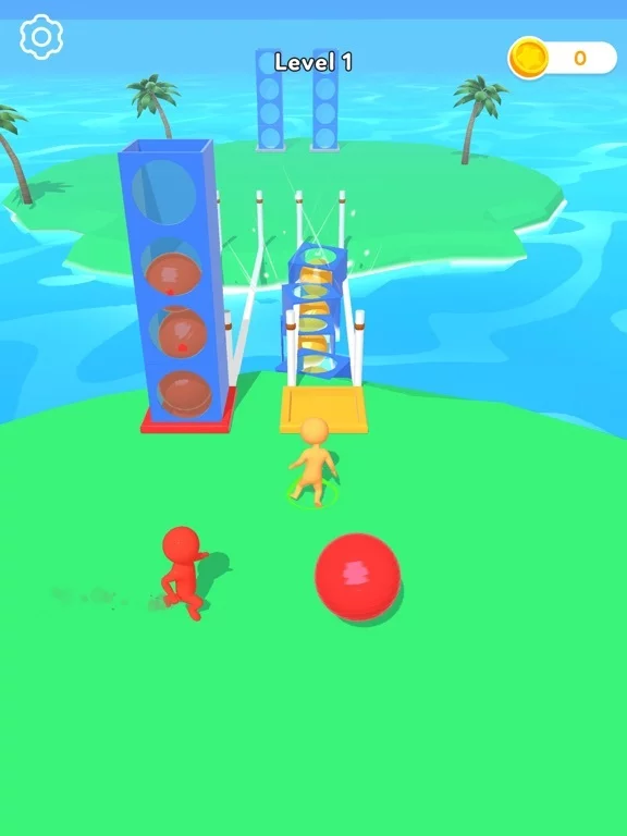 Изображение игры: Hoop Race!