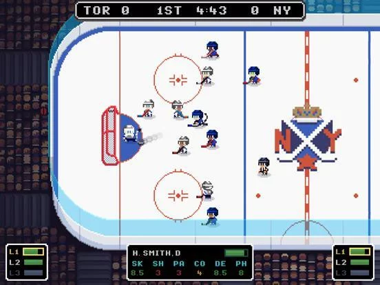 Изображение игры: Ice League Hockey