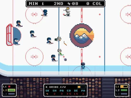Изображение игры: Ice League Hockey