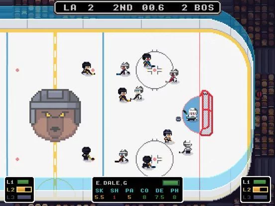 Изображение игры: Ice League Hockey