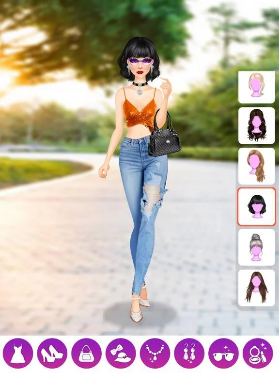 Изображение игры: Cute Dress Up Fashion Game