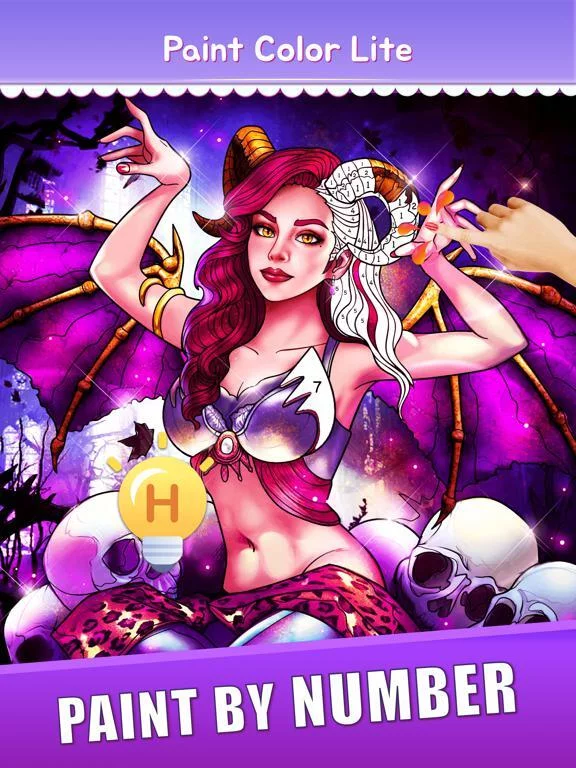 Изображение игры: Paint Color Lite-Coloring Book