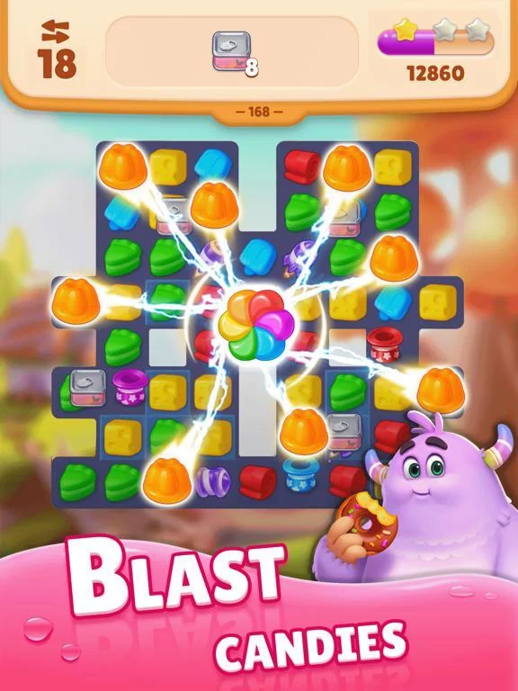Изображение игры: Sweet Crunch: Match 3 Games