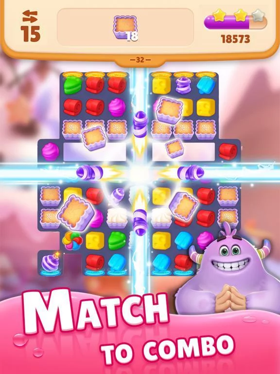 Изображение игры: Sweet Crunch: Match 3 Games