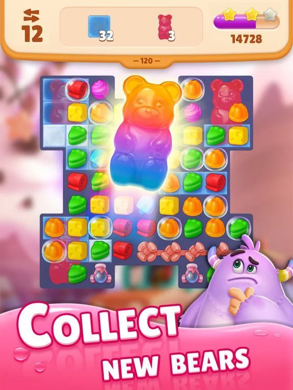 Изображение игры: Sweet Crunch: Match 3 Games