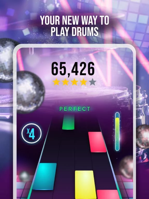 Изображение игры: DRUM TILES: Music Game