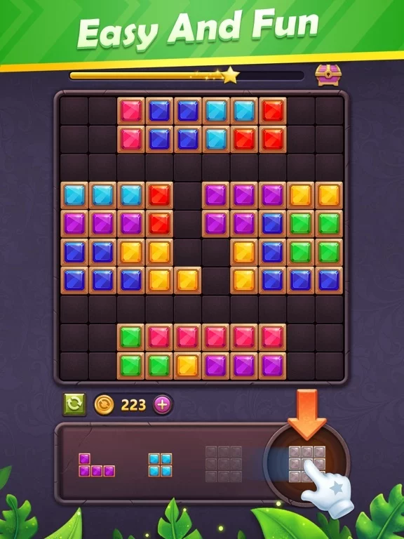 Изображение игры: Block Puzzle Gem
