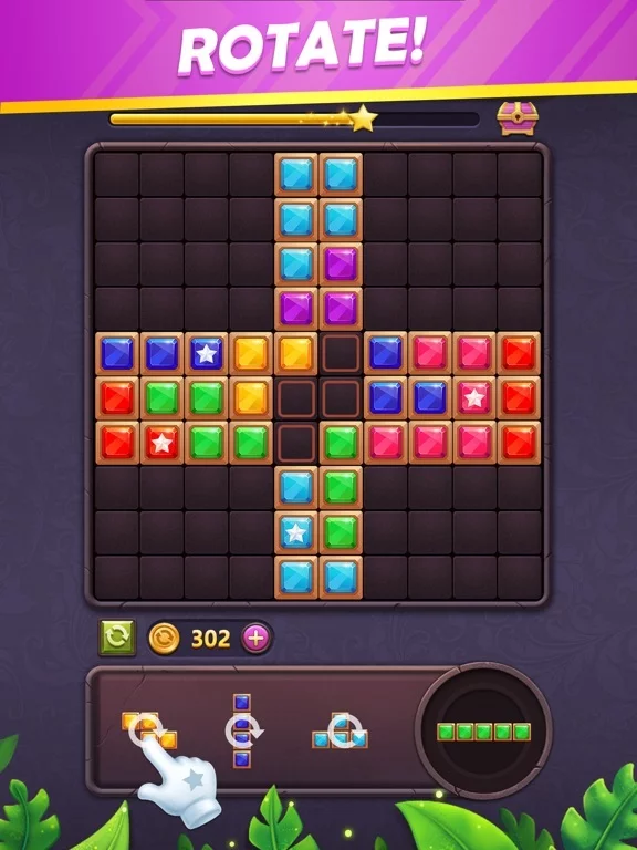 Изображение игры: Block Puzzle Gem