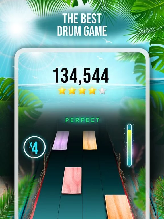 Изображение игры: DRUM TILES: Music Game