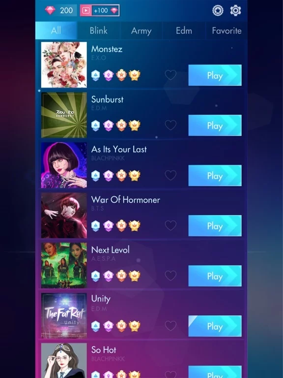 Изображение игры: KPOP PIANO: Magic Music Tiles!