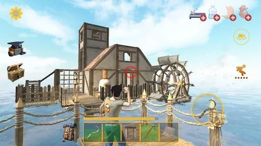 Изображение игры: Raft Survival: Multiplayer