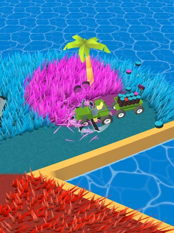 Изображение игры: Grass Master: Lawn Mowing 3D