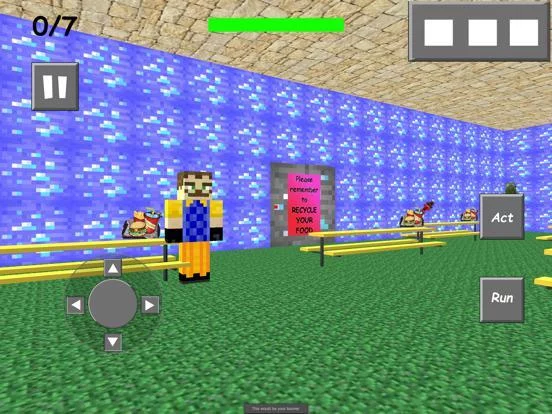 Изображение игры: Neighbor Pixel Horror Craft 3D