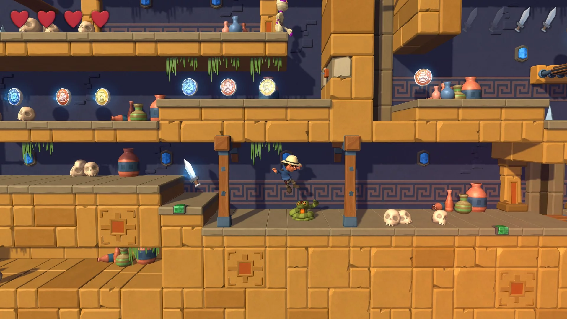 Изображение игры: Pyramid Quest