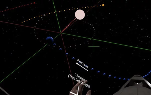 Изображение игры: 3D Solar System Simulator
