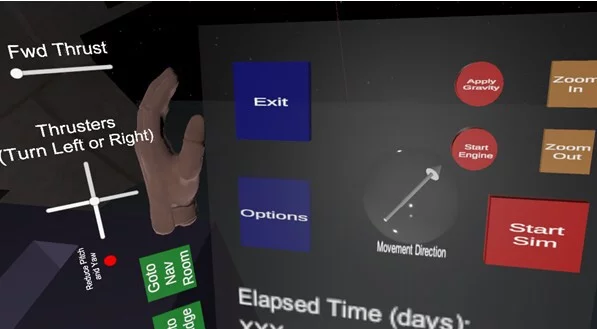 Изображение игры: 3D Solar System Simulator