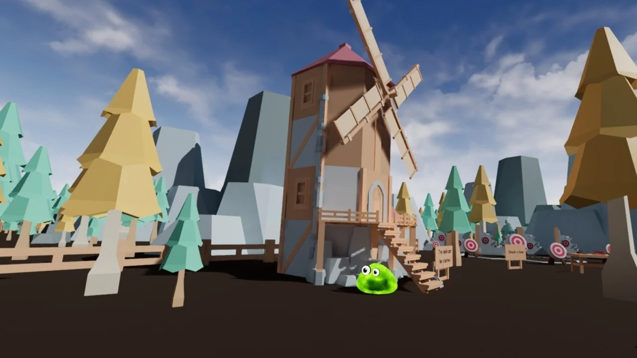 Изображение игры: Slime Village VR