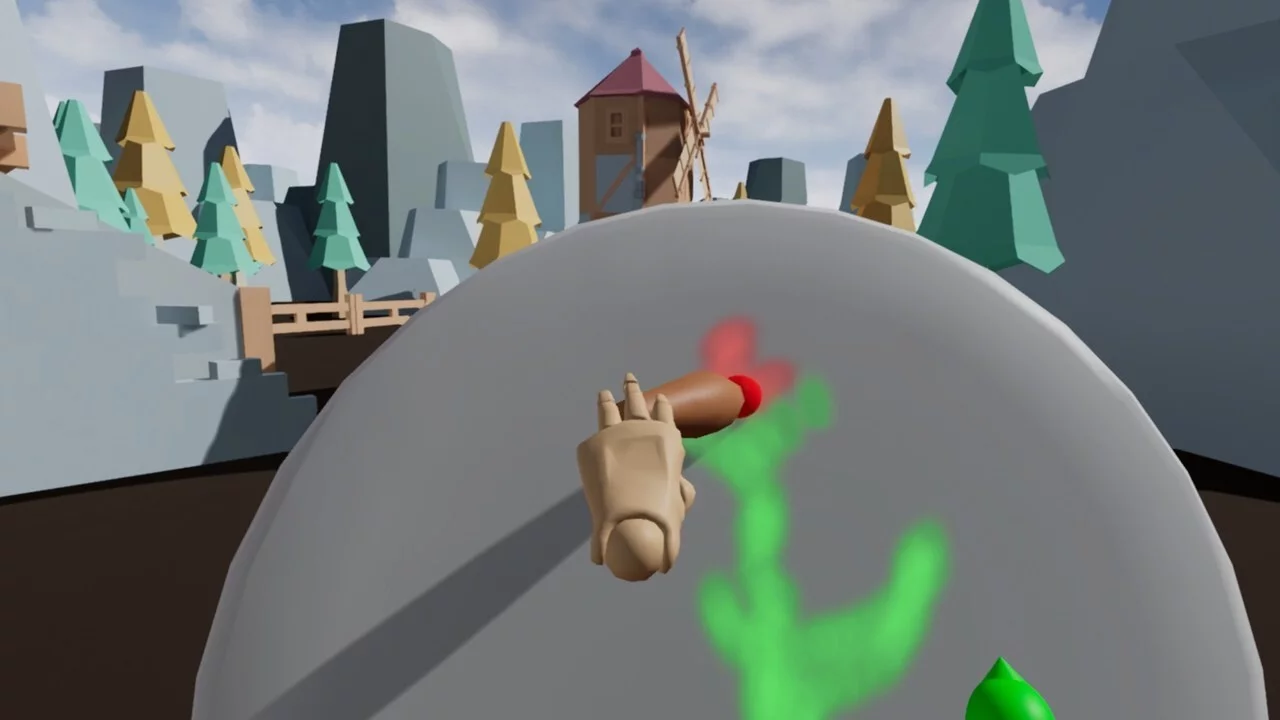 Изображение игры: Slime Village VR
