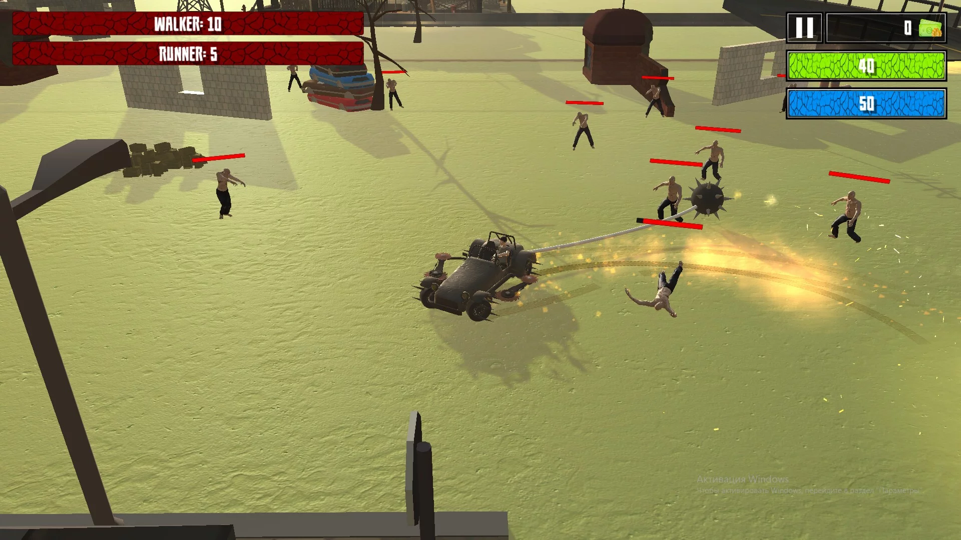 Изображение игры: The Zombie Smasher