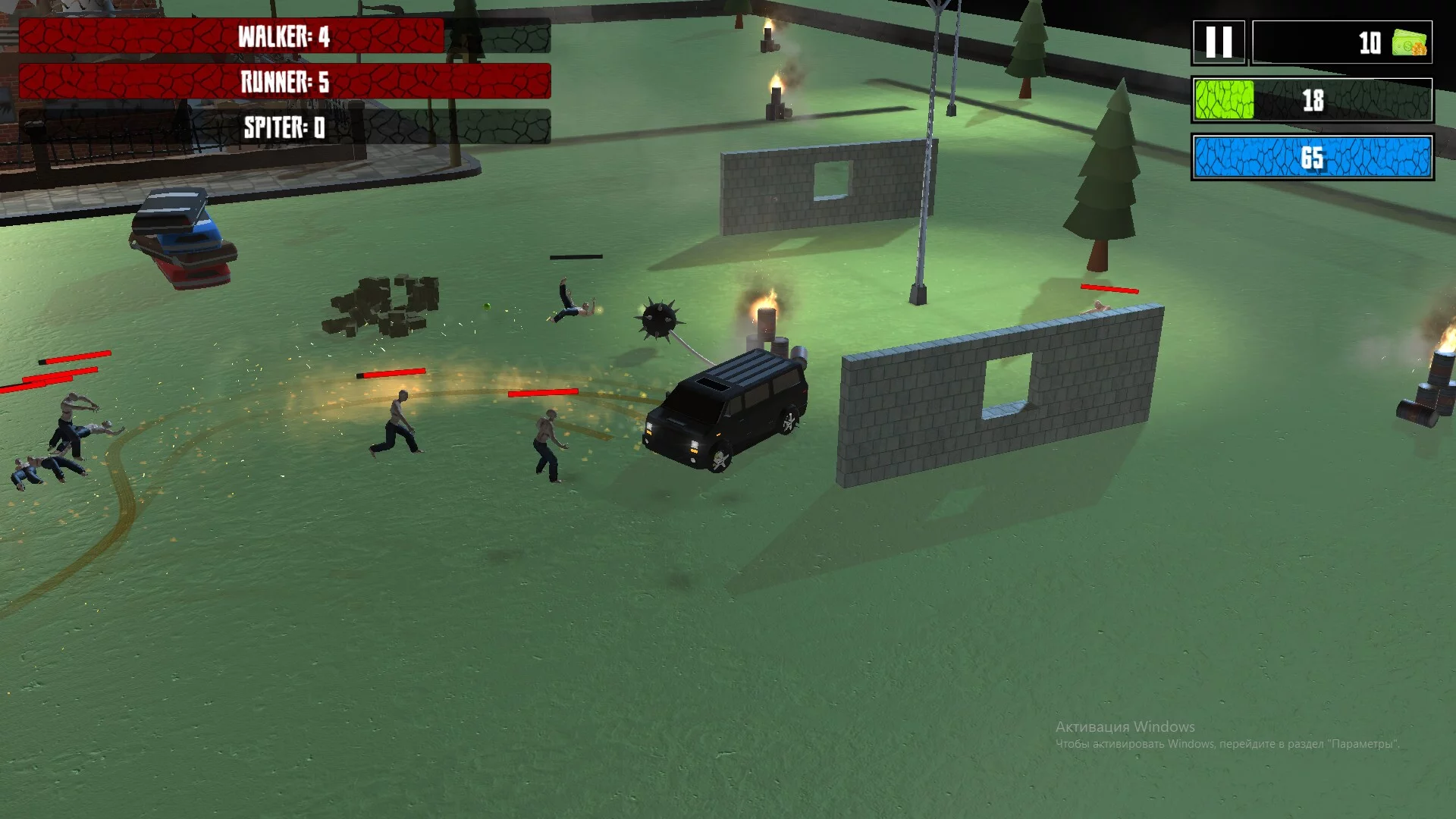 Изображение игры: The Zombie Smasher